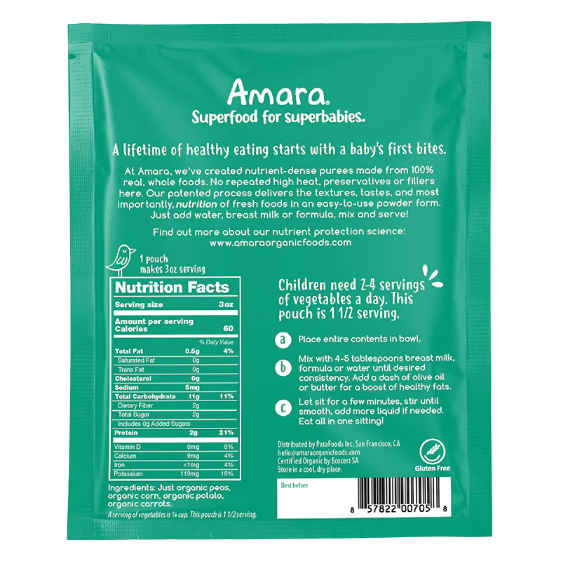 2PACK-100% Veggie Blend: Peas, Corn & Carrots - Image 8