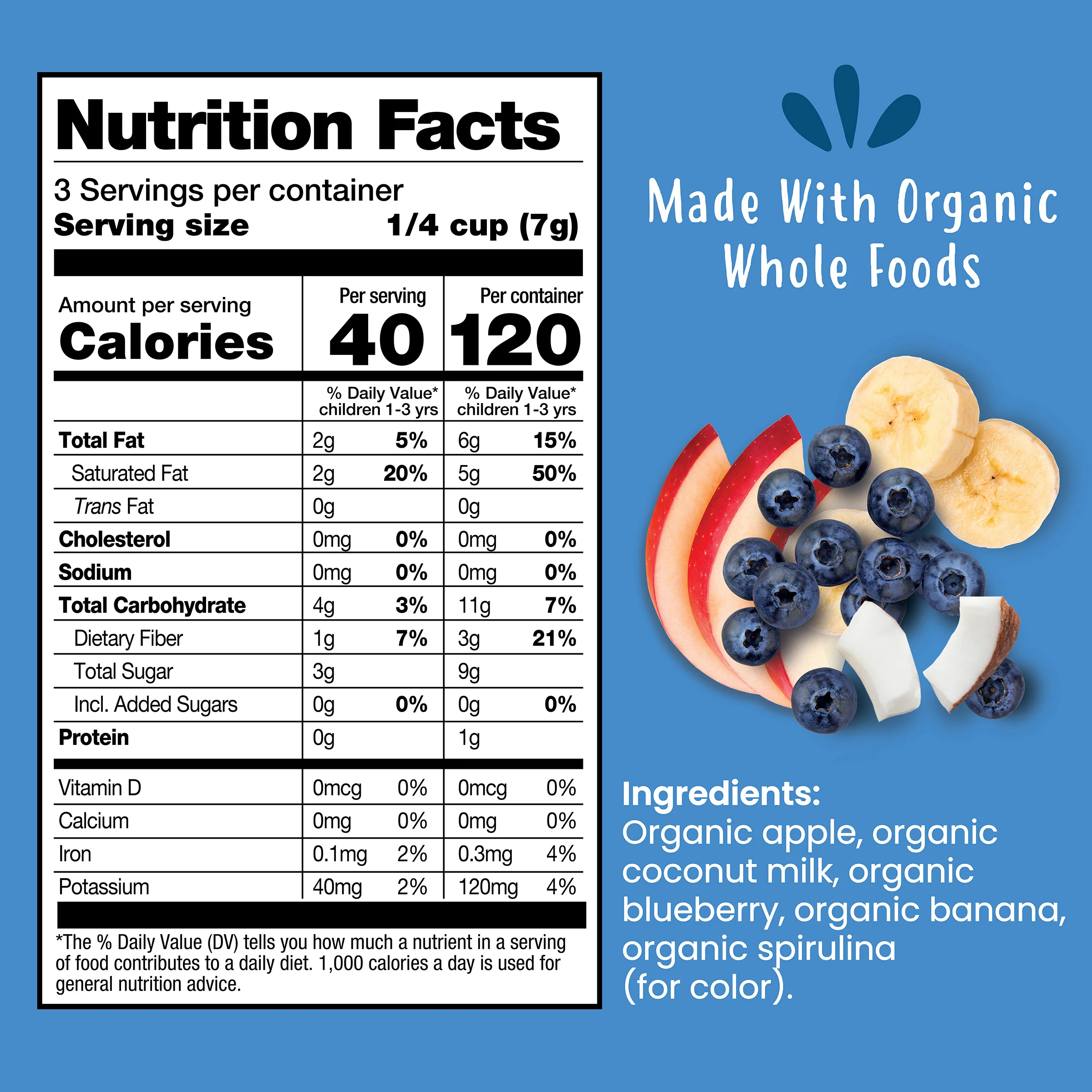 Blueberry Organic Fruit Bites - Image 6