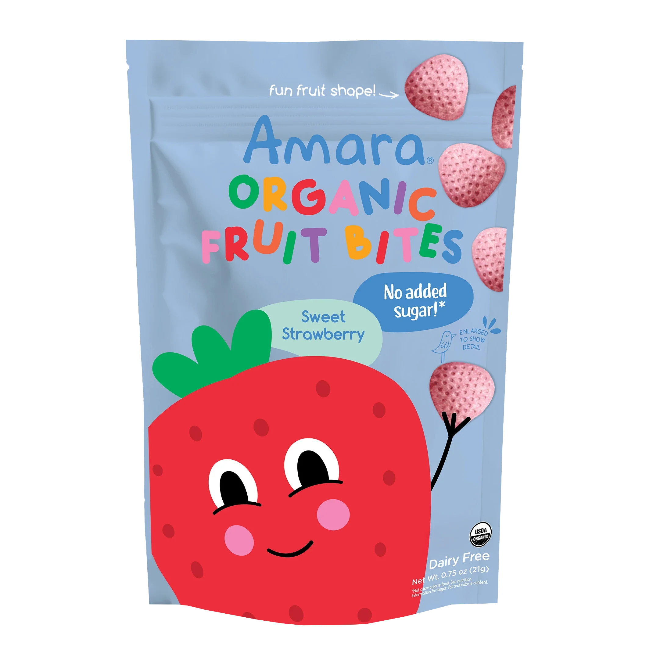 Sweet Strawberry Organic Fruit Bites